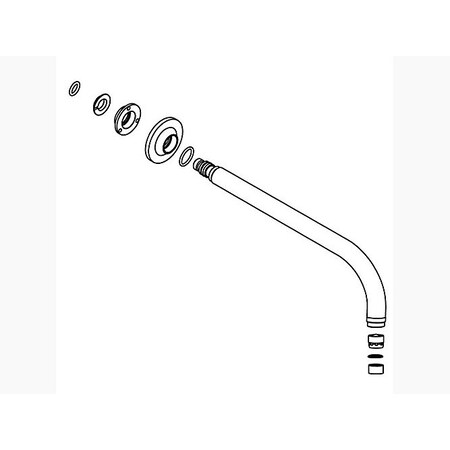 Kohler Spout & Hardware, 9  Sub-Assembly 1015783-2MB